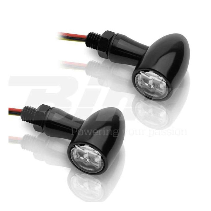Clignotants moto Vparts LED + feu position