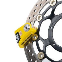 Bloque disque alarmé OXFORD ALPHA XA14 SRA JAUNE 2