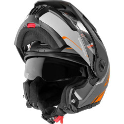 Casque moto modulable Schuberth E1 ENDURANCE Orange 2