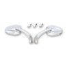 Rétroviseurs moto HIGHSIDER VICTORY CHROME