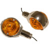 Turn signals for handlebar ends 22mm / 25mm EMGO