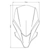 Pare-brise Puig NEW GENERATION TOURING (20619) MT-07 2021
