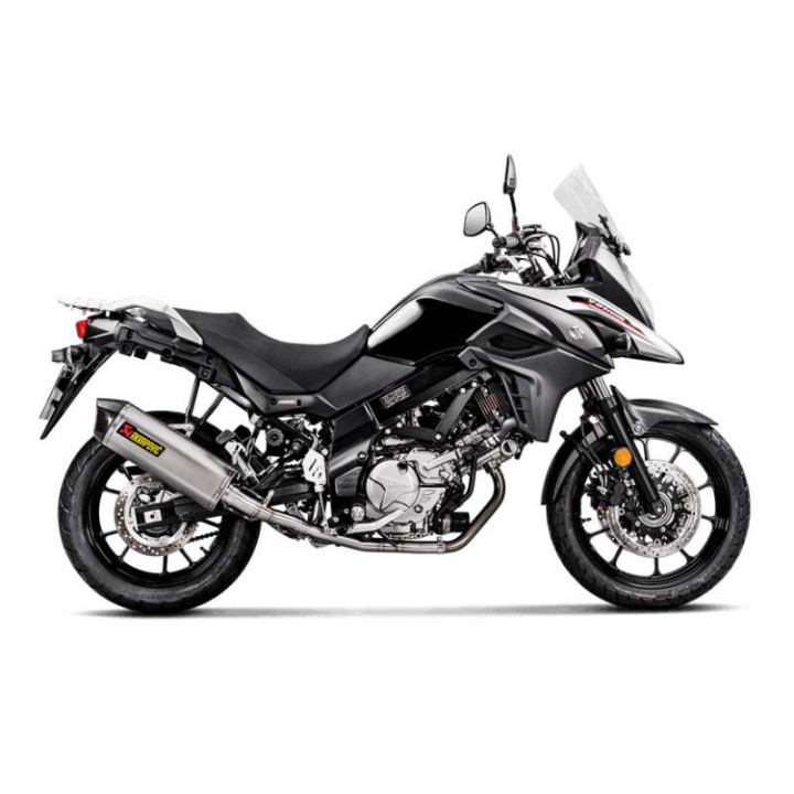 Ligne complète Akrapovic RACING Titane Suzuki V-Strom 650 17-