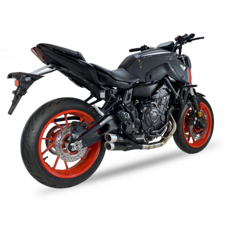 Ligne complète homologuée Ixil L3XB (XY9364XB) Yamaha MT-07 21-23
