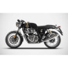 Approved mufflers (x2) Zard INOX Royal Enfield CONTINENTAL GT/INTERCEPTOR