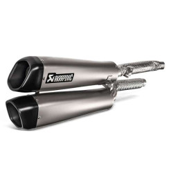 Akrapovic Titanium-approved muffler Triumph SCRAMBLER 1200 19-