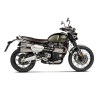 Akrapovic Titanium-approved muffler Triumph SCRAMBLER 1200 19-