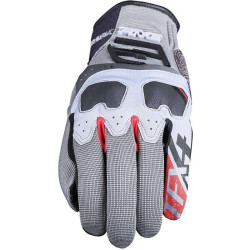 Gants moto Aventure Five TFX4 Gris / Rouge
