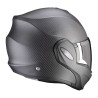 Casque moto modulable Scorpion EXO-TECH EVO CARBON NOIR MAT