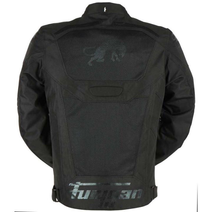Blouson moto d'été Furygan ATOM VENTED EVO Noir
