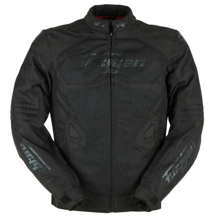 Blouson moto d'été Furygan ATOM VENTED EVO Noir
