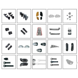 Pièces pour bottes piste Gaerne