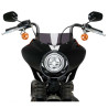 Semi-carénage Puig MIRAGE SPORT Noir Brillant (21331) HARLEY DAVIDSON SOFTAIL STREET BOB 21-