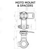 Support moto Quad Lock