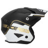 Casque moto jet Acerbis ARIA 22.06 BLANC/NOIR/OR
