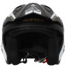 Casque moto jet Acerbis ARIA 22.06 BLANC/NOIR/OR