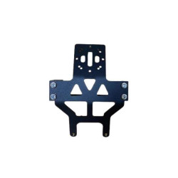 Windshield reinforcement + Motoboxer Yamaha Ténéré 700 GPS support (B&amp-W screen) 2