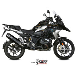 Mivv SPEED EDGE approved muffler Inox black (B.034.LRB) BMW R1250GS 2