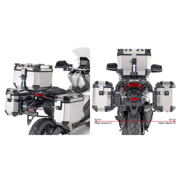 Givi MONOKEY CAM-SIDE luggage rack (PLO1188CAM) Honda X-ADV 21-