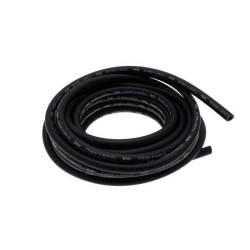 Gasoline braided hose 6x11mm black - 1M