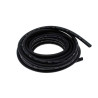 Gasoline braided hose 6x11mm black - 1M