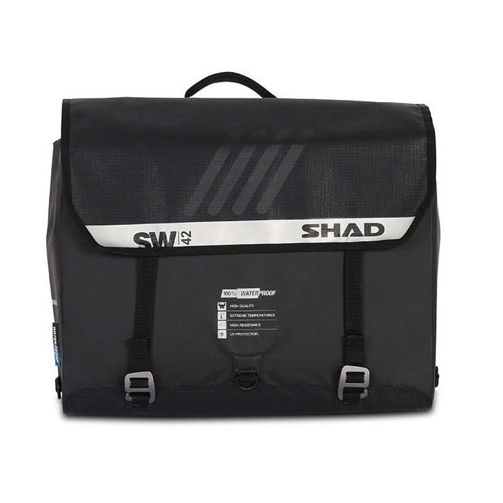 Shad SW42 50-liter waterproof motorcycle panniers
