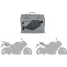 Shad SW42 50-liter waterproof motorcycle panniers