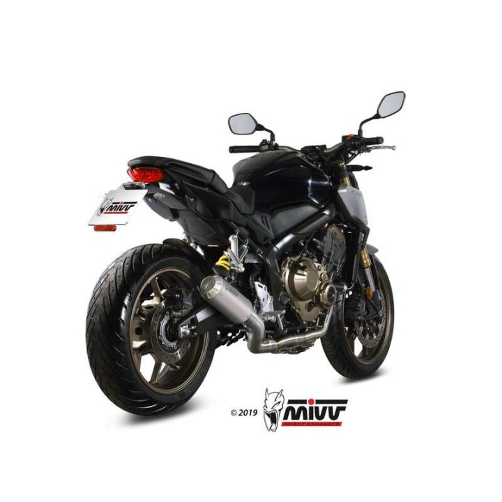 Complete line Mivv MK3 Inox (H.072.SM3X) Honda CB650R/CB650R Neo Sports Café
