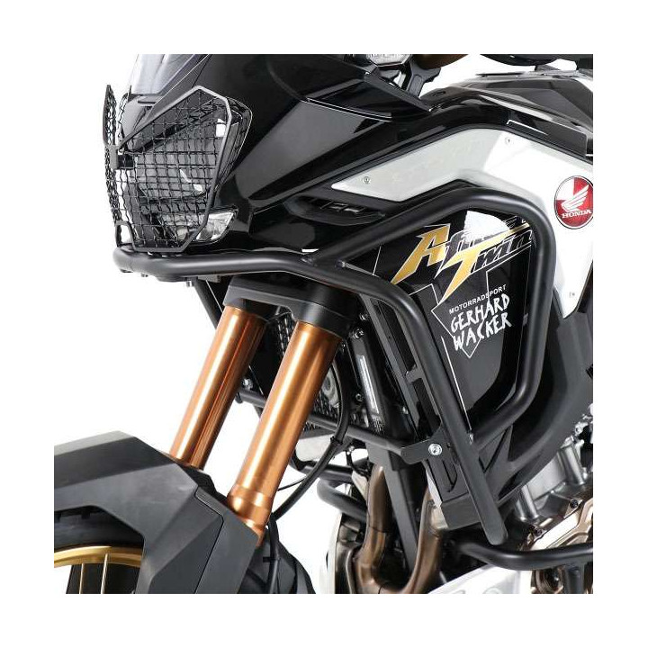 Pare-carters haut noir Hepco & Becker CRF1100L AFT ADVENTURE SPORTS