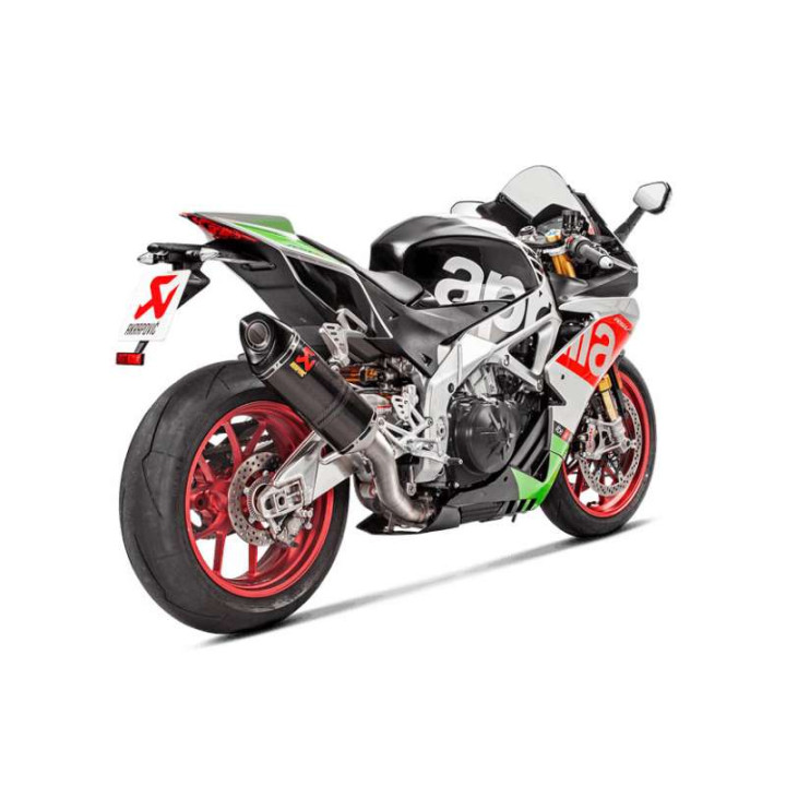 Silencieux homologué Akrapovic Carbone Aprilia RSV4 17-