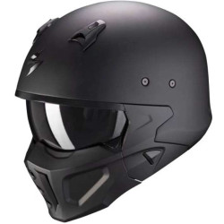 Casque Scorpion COVERT-X SOLID NOIR MAT