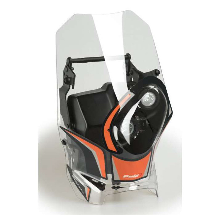 Tête de fourche Rally Puig 2 feux LED (20507W) KTM 250/350/450 EXC-F
