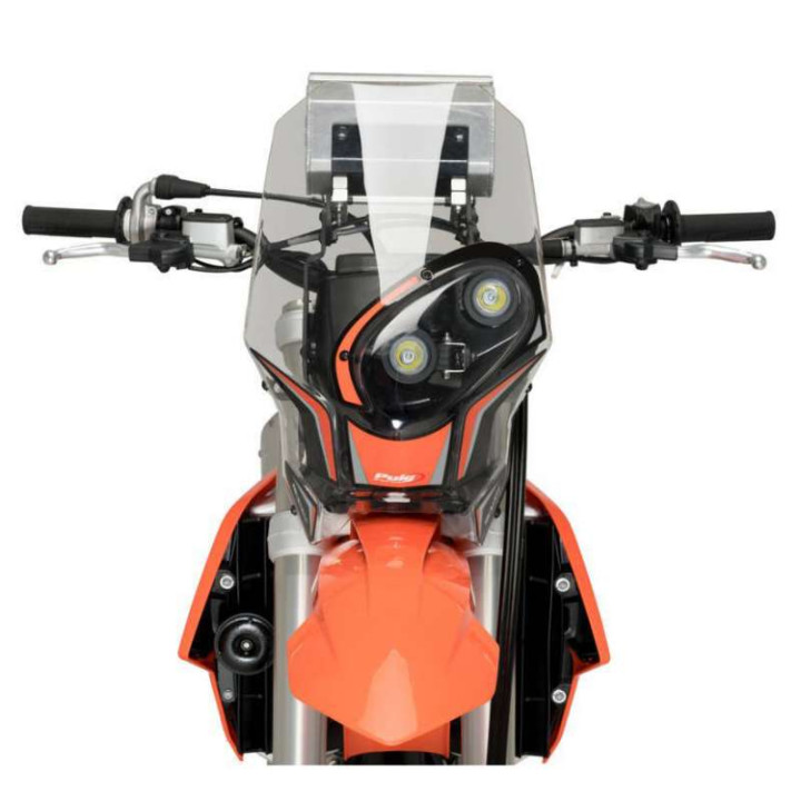 Tête de fourche Rally Puig 2 feux LED (20507W) KTM 250/350/450 EXC-F