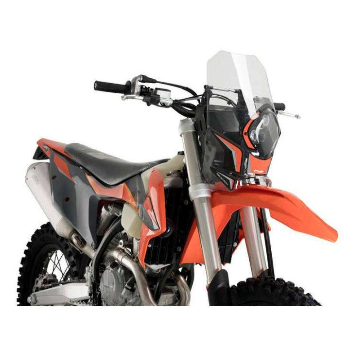 Rally Puig fork head 2 LED lights (20507W) KTM 250/350/450 EXC-F