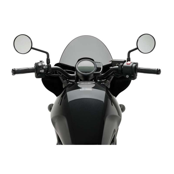 Puig MIRAGE TOURING half fairing Black Gloss (21461) HONDA CMX 1100 REBEL