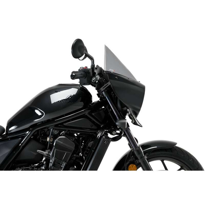 Semi-carénage Puig MIRAGE TOURING Noir Brillant (21461) HONDA CMX 1100 REBEL