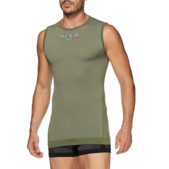 SIXS SMX ARMY motorcycle thermal tank top