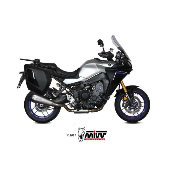 Ligne complète Mivv DELTA RACE Inox (Y.069.LDRX) Yamaha Tracer 9/GT