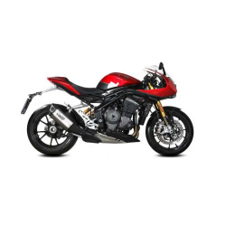 Mivv SR-1 Titanium-approved muffler (T.025.LR1T) Triumph Speed Triple 1200RR/RS 2