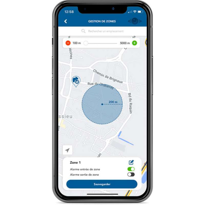 Traceur GPS moto Sentidrive SENTINELLE MINI - Abonnement 3 ans INCLUS