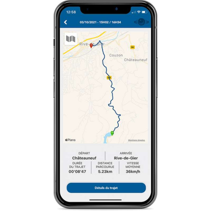 Traceur GPS moto Sentidrive SENTINELLE MINI - Abonnement 3 ans INCLUS