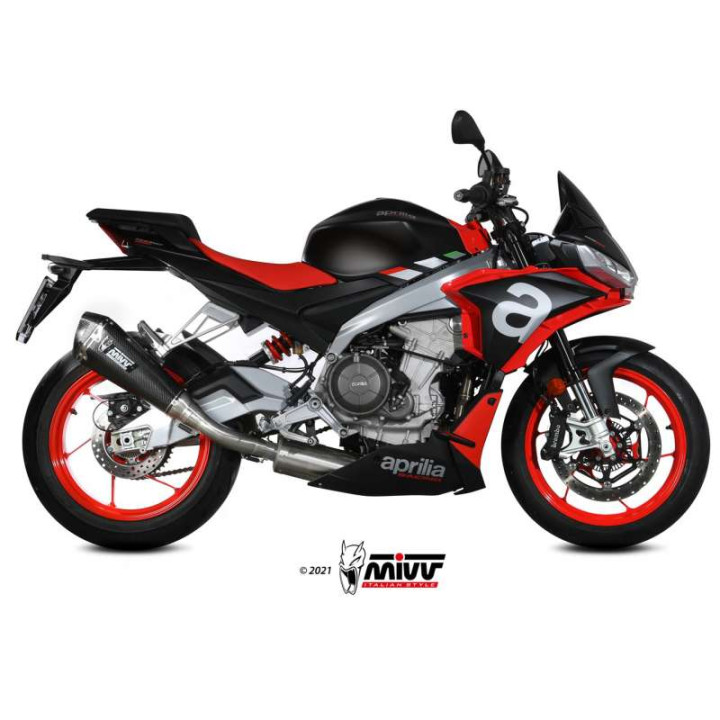 Complete line Mivv DELTA RACE Carbon (A.013.LDRC) TUONO 660