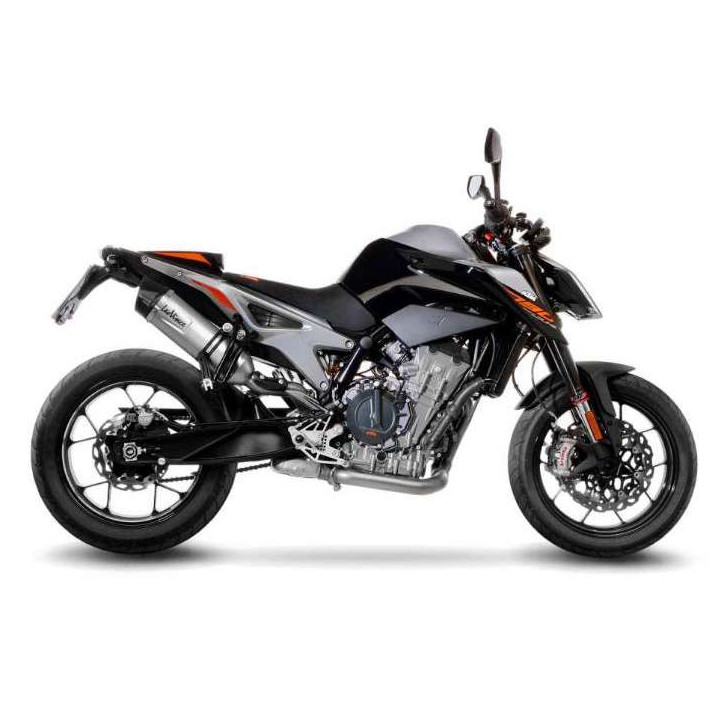 Silencieux homologué LeoVince LV ONE EVO Inox 14253E KTM 790 DUKE