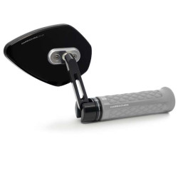 Rétroviseurs embouts de guidon Barracuda SKIN-X BAR END Noir