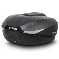 Expandable motorcycle top case Shad SH58X 46-58L 2