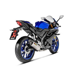 Ligne complète Akrapovic RACING Titane Yamaha YZF-R125 / MT125 19- 2