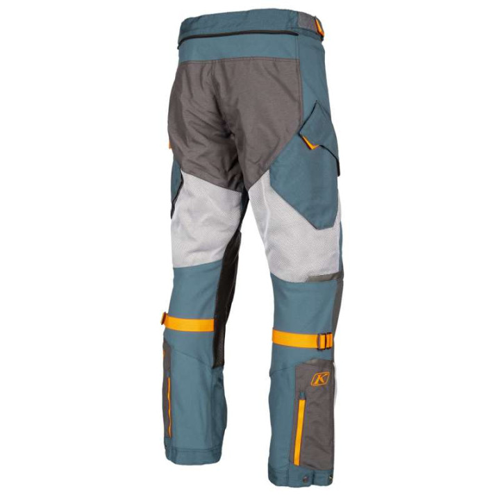 Klim BAJA S4 Petrol Strike Orange motorcycle pants