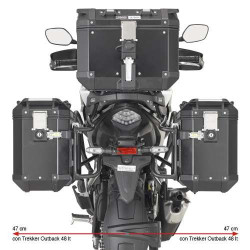 Givi MONOKEY CAM-SIDE luggage rack (PLO1171CAM) Honda CB500X 19- 2