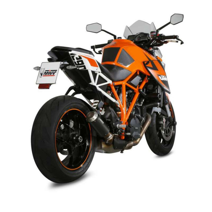 Silencieux homologué Mivv MK3 Inox noir (KT.014.LM3B) KTM 1290 SUPER DUKE R