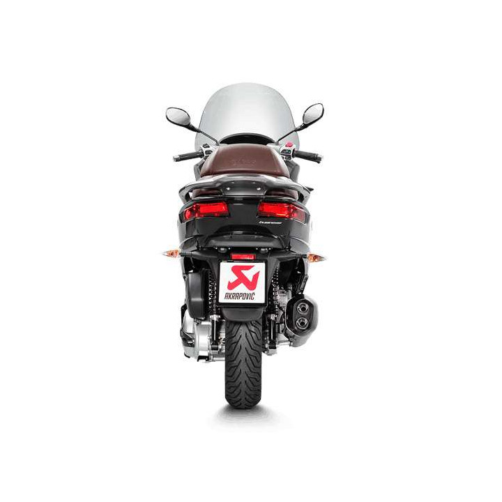 Silencieux homologué Akrapovic Inox Noir MP3 FUOCO SATELIS 400/500